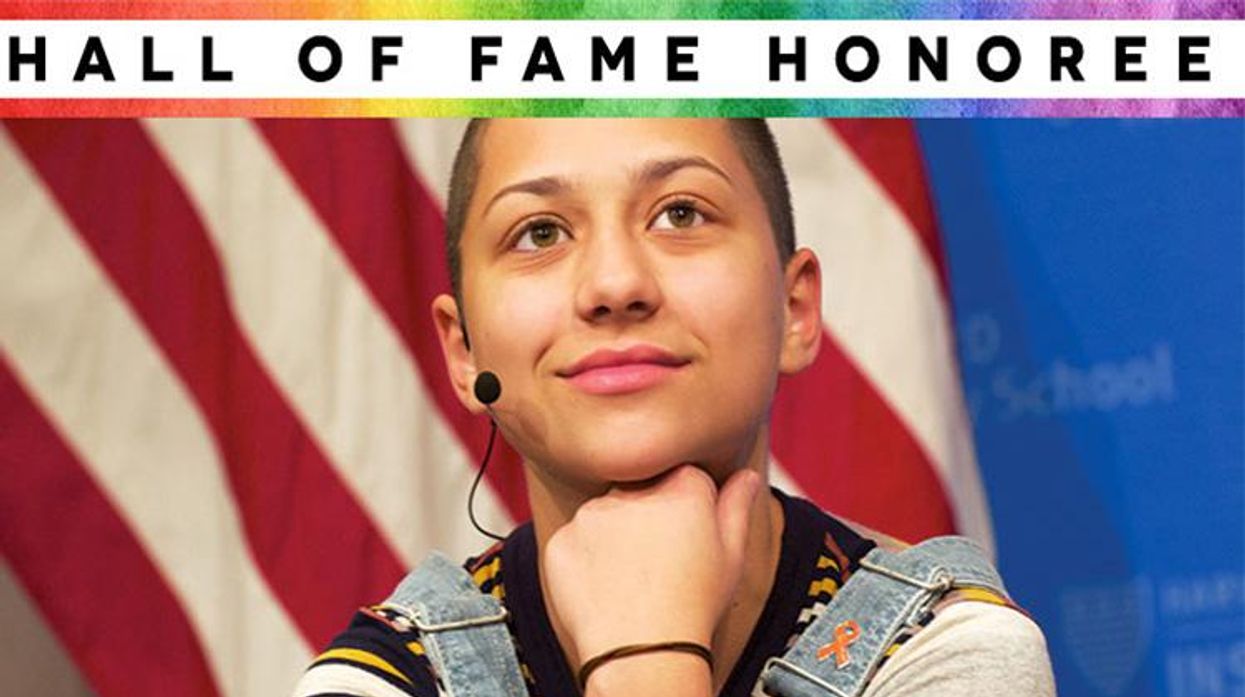 Emma Gonzalez Advocate Hall of Fame