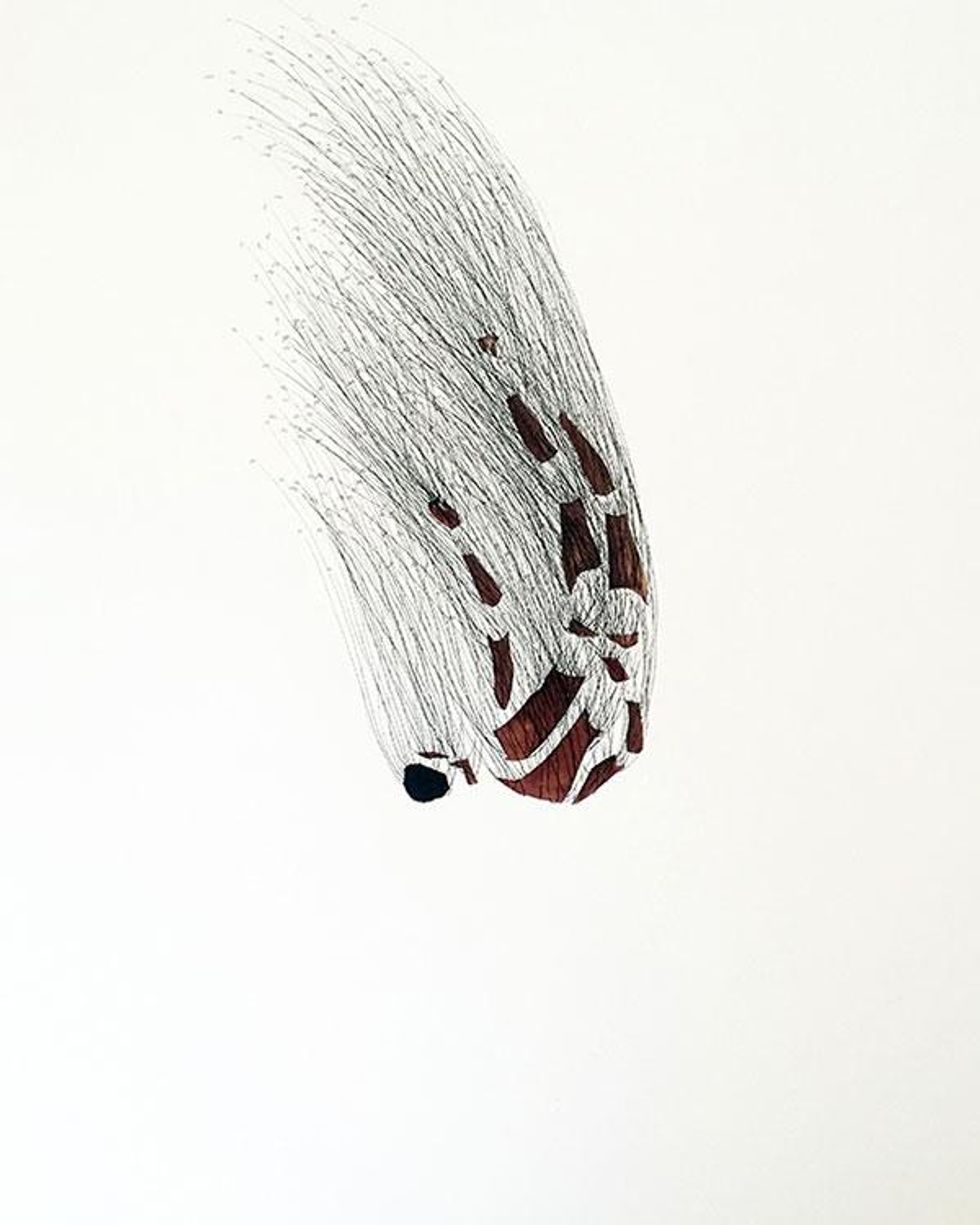 Enrique Castrejon, "A Falling Dreams", 2017