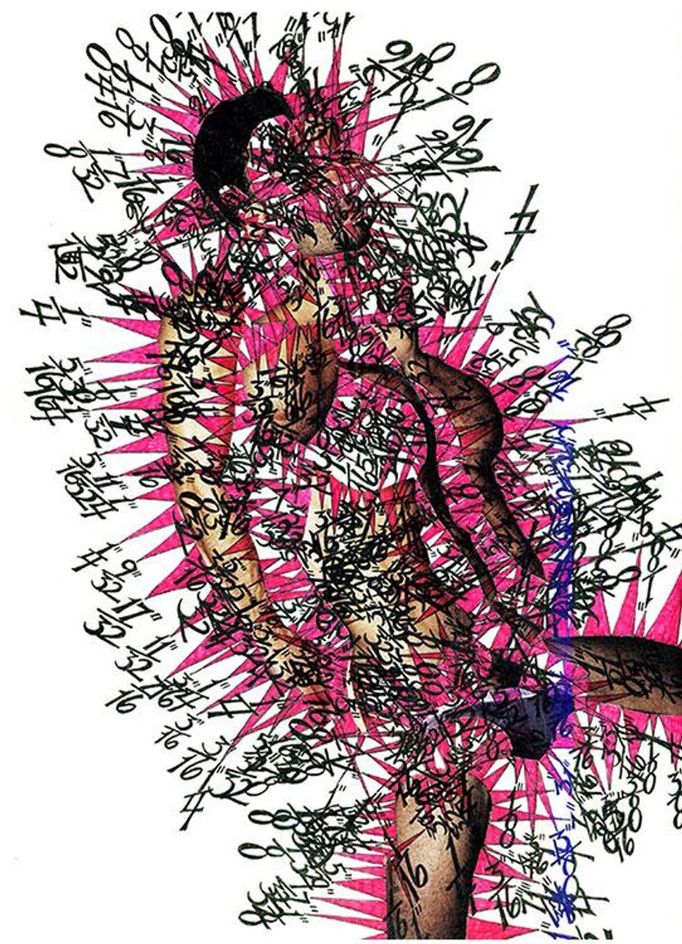 Enrique Castrejon Calculated Pink Sensation, 2013