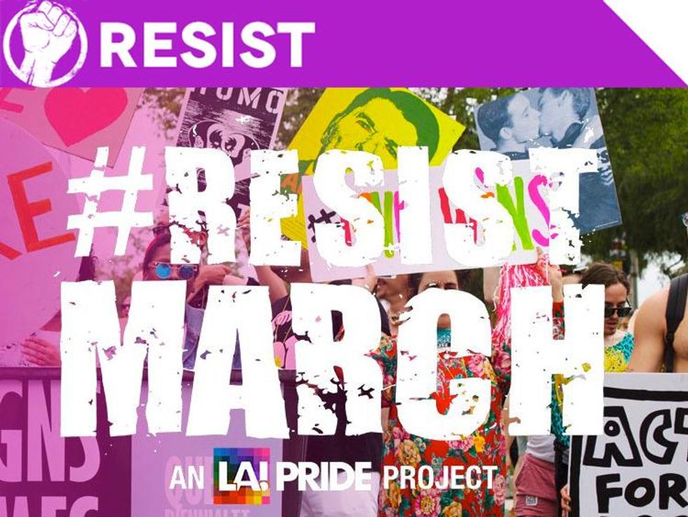 Equality March and Rally in D.C.; #Resist March in L.A.