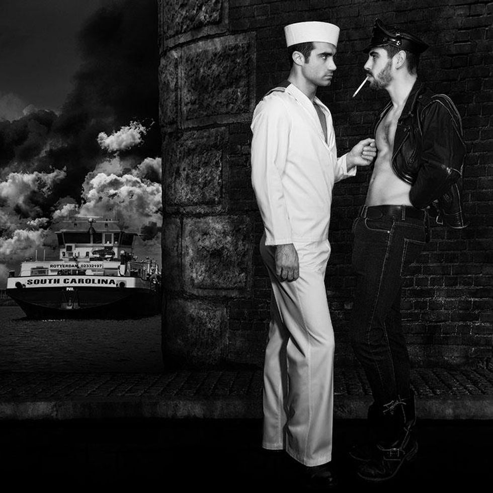 Eric Lanuit pays a sexy homage to the 20th century's most famous gay erotic artist in his book 'Tom's World.'