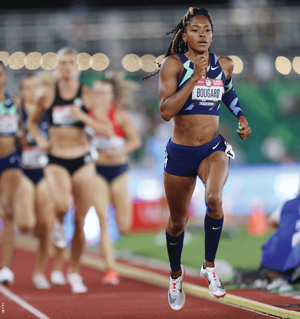 Erica Bougard \u2014 Track and Field