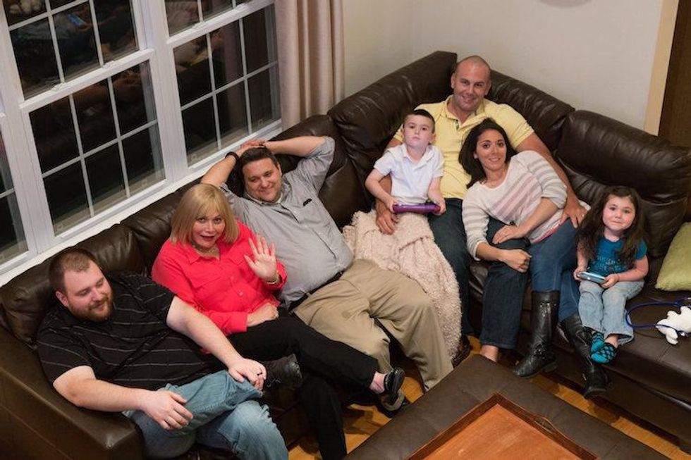 Erica Tobias and family