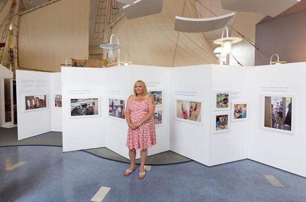 Erica Tobias at Provincetown Exhibit