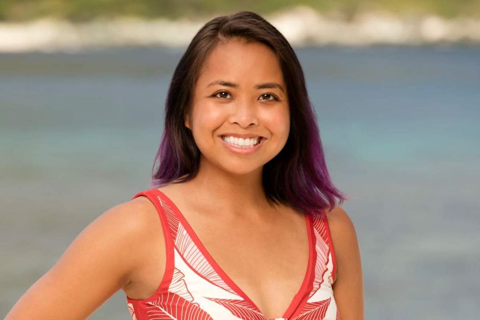 Erika Casupanan on Survivor 41