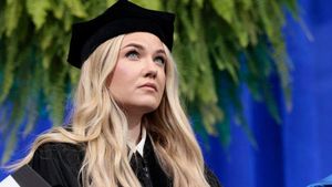 Erika Kirk calls on conservatives to be ‘happy warriors’ against trans people and Muslims