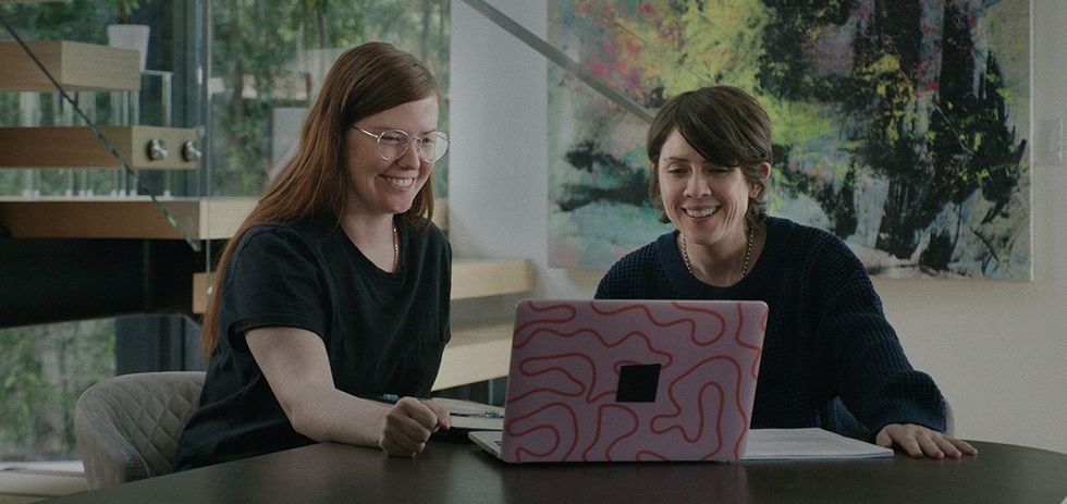 Erin Lee Carr and Tegan Quin