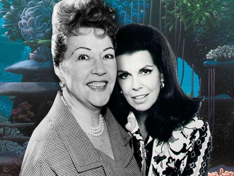 Ethel Merman and Jacqueline Susann