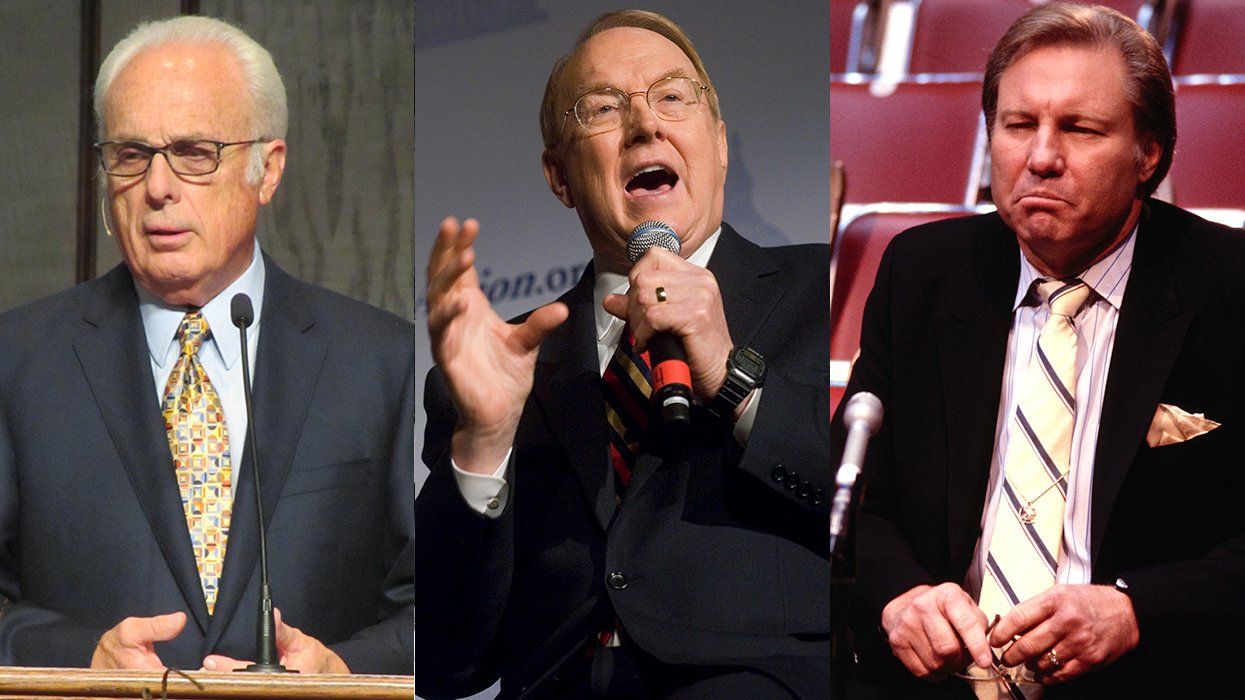 evangelical preachers John MacArthur James Dobson Jimmy Swaggart