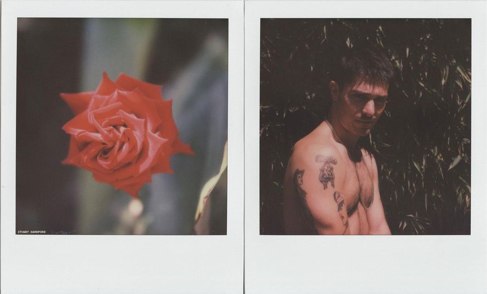 Every picture becomes a diary of Stuart Sandford's life in Los Angeles in his new book.