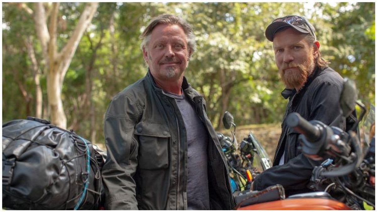 Ewan McGregor and Charley Boorman meet with indigenous trans community in Mexico. Their new 11-part series Long Way Up chronicles the duo's epic 13,000 mile journey from Patagonia to Los Angeles on electric Harley-Davidsons.