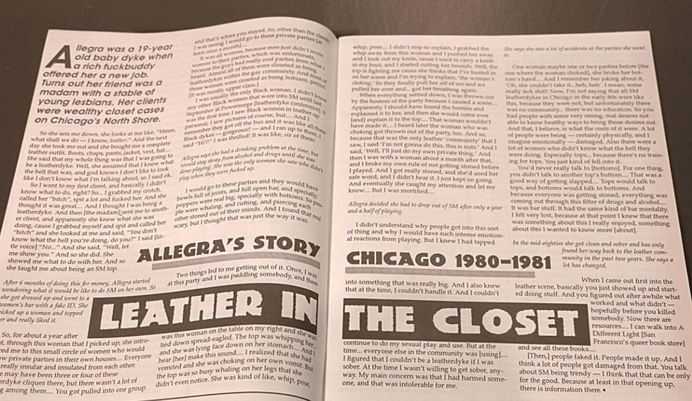 Excerpt\u2013Allegra's Story: Surviving Chicago in the 80's