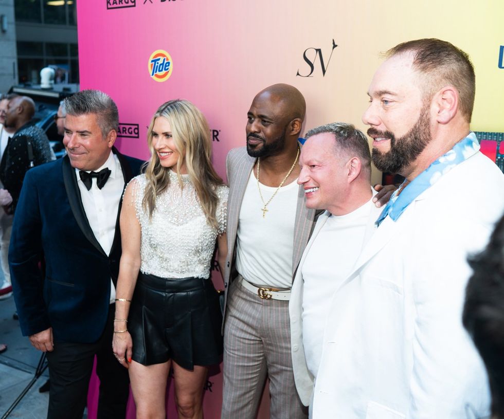 Exclusive Photo gallery OUT ADVOCATE magazines Cover stars Wayne Brady Jonathan Groff LGBTQ Pride Party June 2024