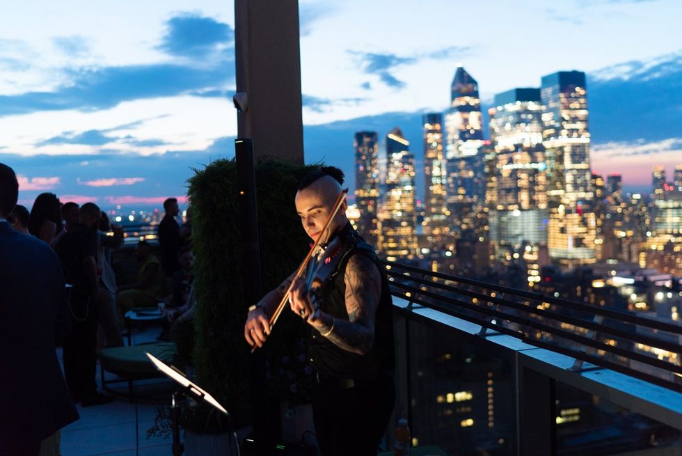 Exclusive Photo gallery OUT ADVOCATE magazines Cover stars Wayne Brady Jonathan Groff LGBTQ Pride Party June 2024