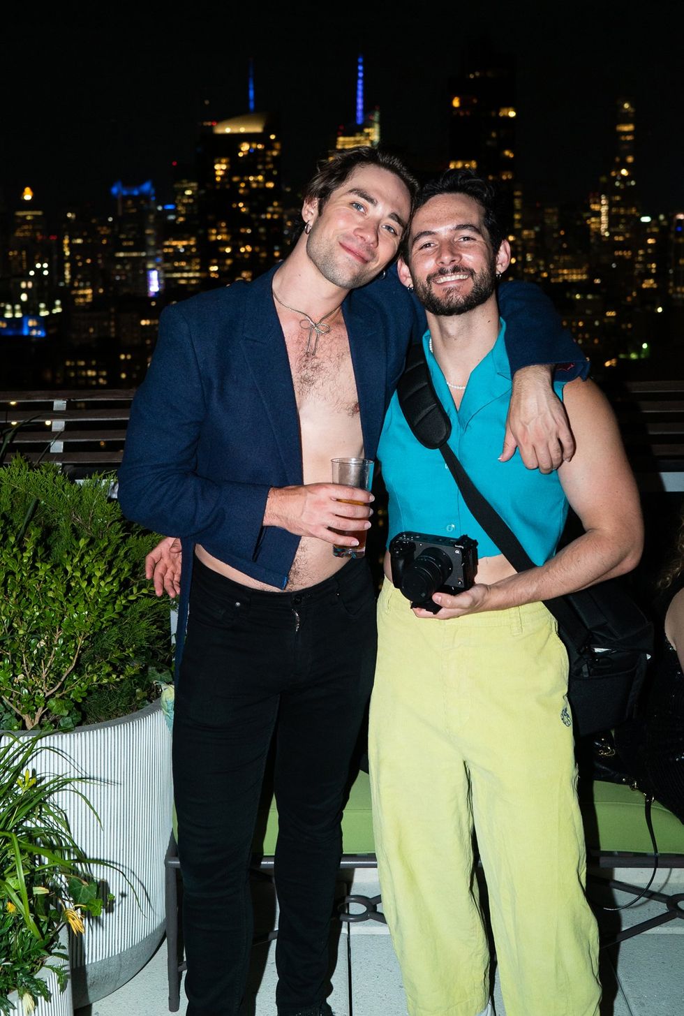 Exclusive Photo gallery OUT ADVOCATE magazines Cover stars Wayne Brady Jonathan Groff LGBTQ Pride Party June 2024