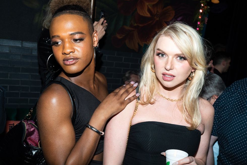 Exclusive Photo gallery OUT ADVOCATE magazines Cover stars Wayne Brady Jonathan Groff LGBTQ Pride Party June 2024