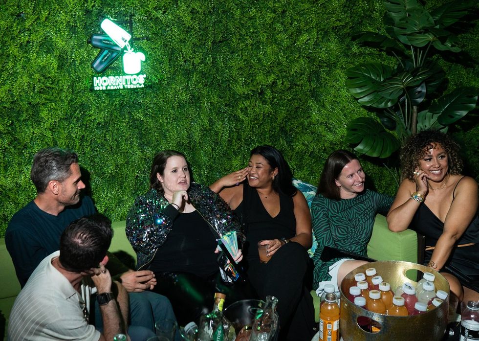 Exclusive Photo gallery OUT ADVOCATE magazines Cover stars Wayne Brady Jonathan Groff LGBTQ Pride Party June 2024