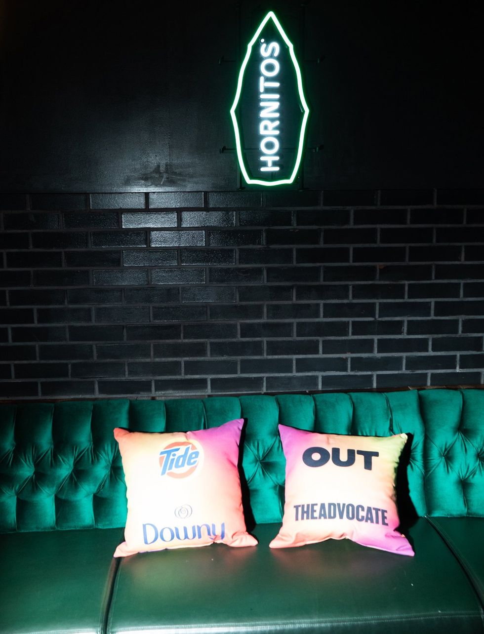 Exclusive Photo gallery OUT ADVOCATE magazines Cover stars Wayne Brady Jonathan Groff LGBTQ Pride Party June 2024