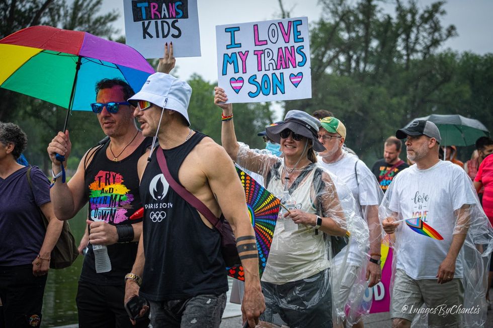 exclusive photo gallery World Pride 2025 Rally and March Washington DC Lincoln memorial to Washington monument around reflecting pool