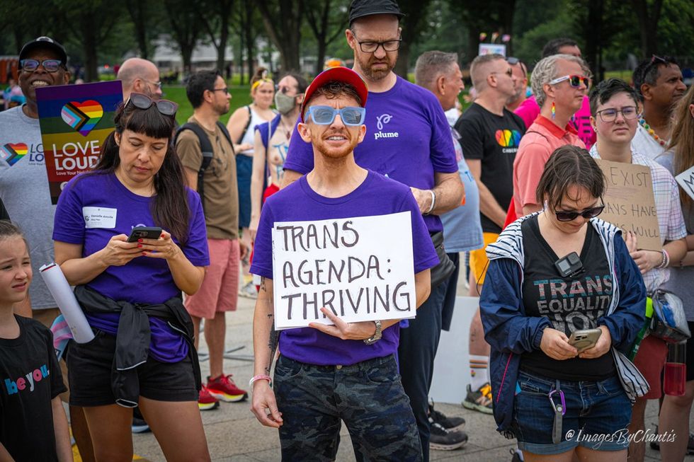 exclusive photo gallery World Pride 2025 Rally and March Washington DC Lincoln memorial to Washington monument around reflecting pool