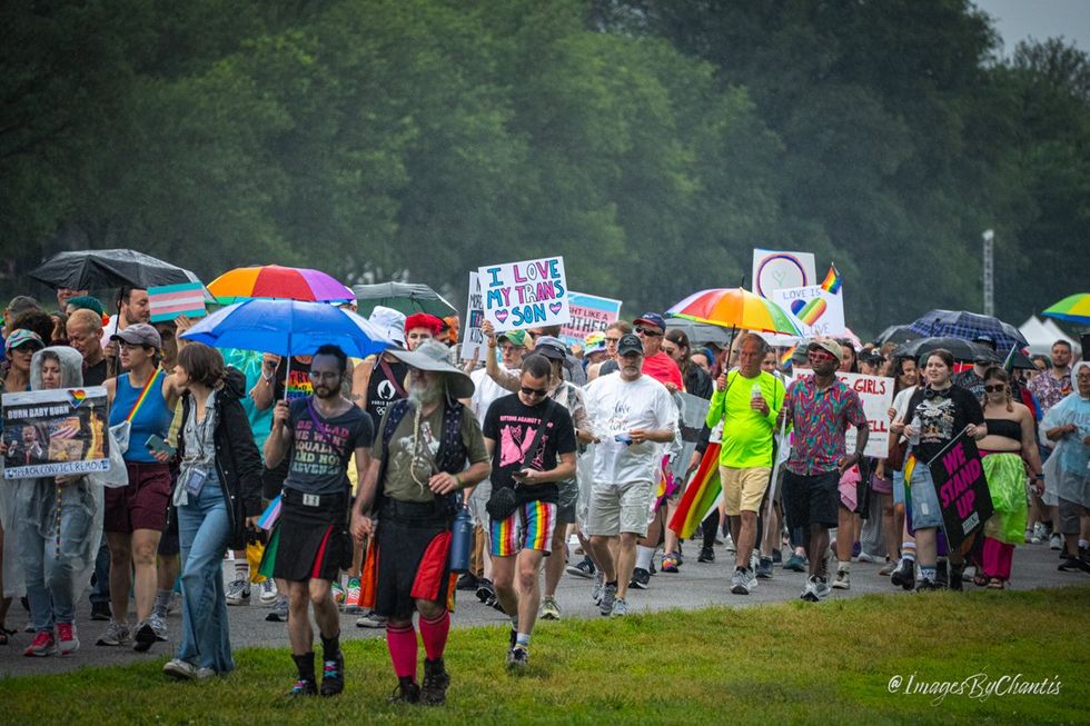 exclusive photo gallery World Pride 2025 Rally and March Washington DC Lincoln memorial to Washington monument around reflecting pool
