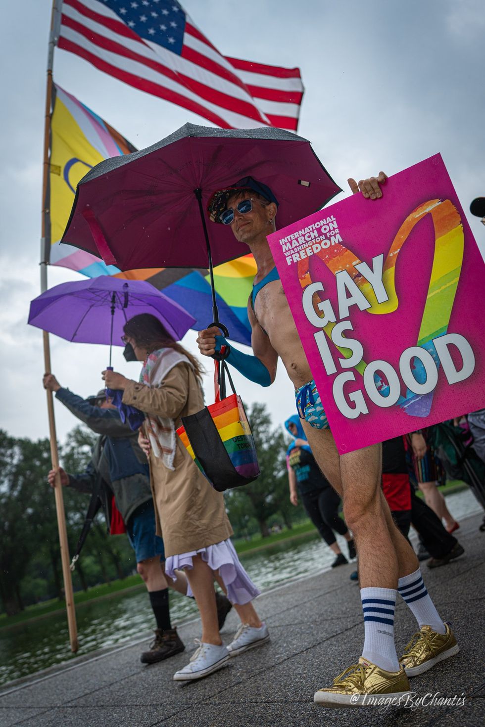 exclusive photo gallery World Pride 2025 Rally and March Washington DC Lincoln memorial to Washington monument around reflecting pool
