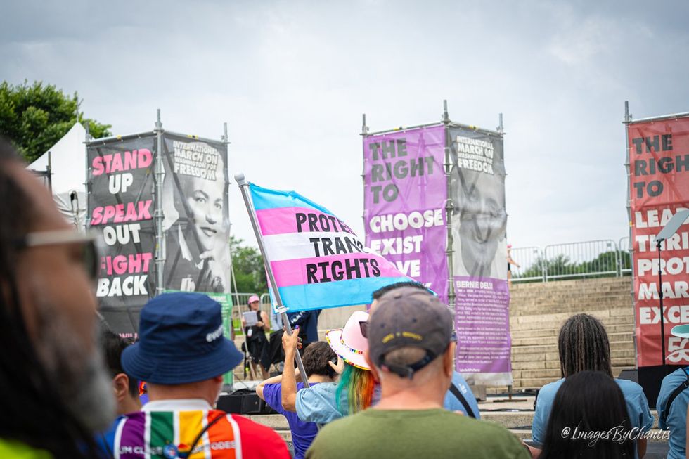 exclusive photo gallery World Pride 2025 Rally and March Washington DC Lincoln memorial to Washington monument around reflecting pool