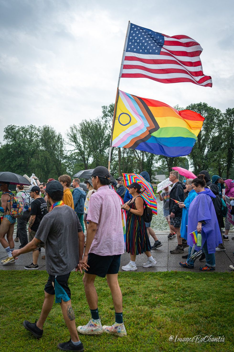 exclusive photo gallery World Pride 2025 Rally and March Washington DC Lincoln memorial to Washington monument around reflecting pool