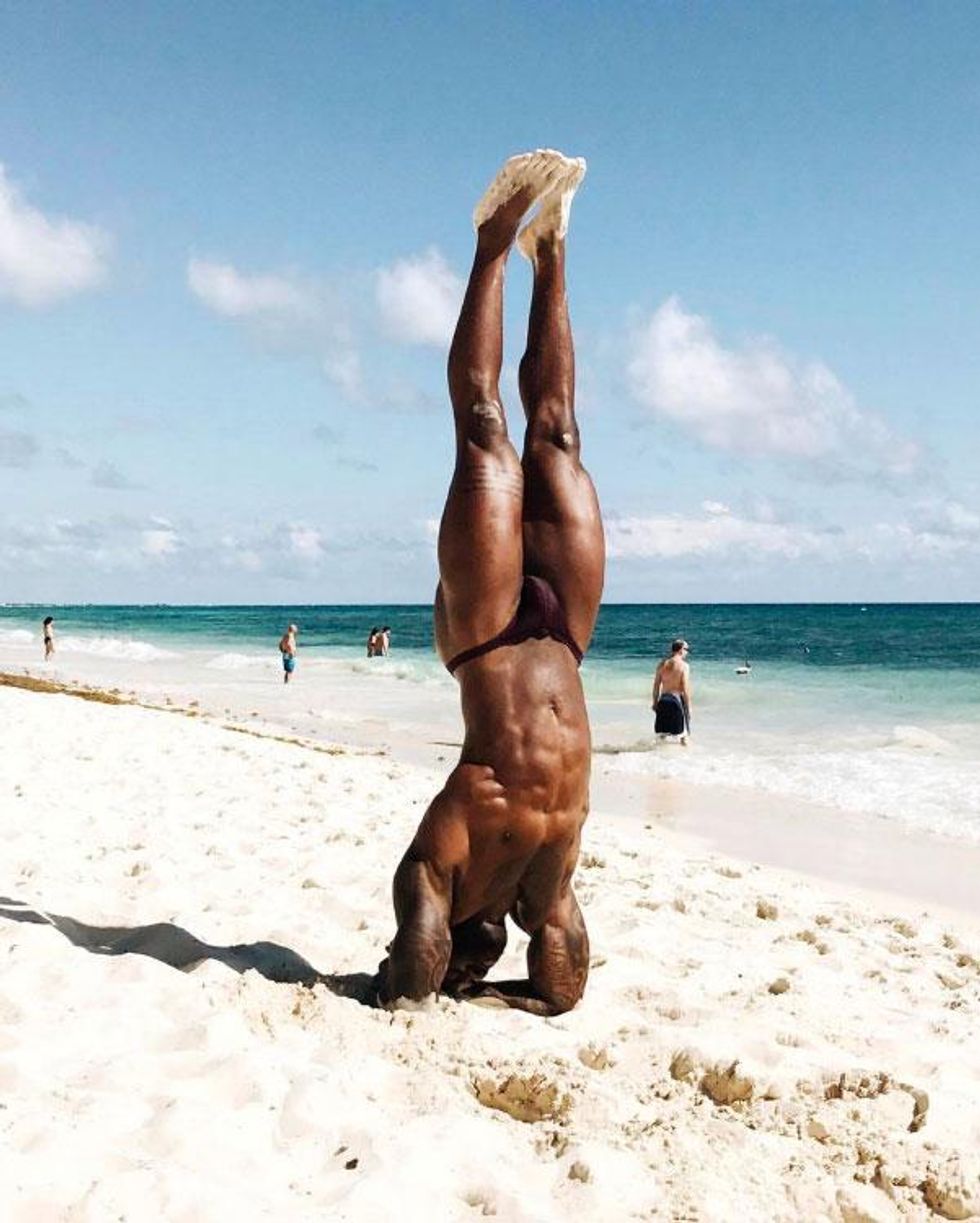 Extended travels provide the opportunity to let my body rest