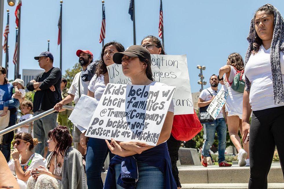 Families Belong Together protest