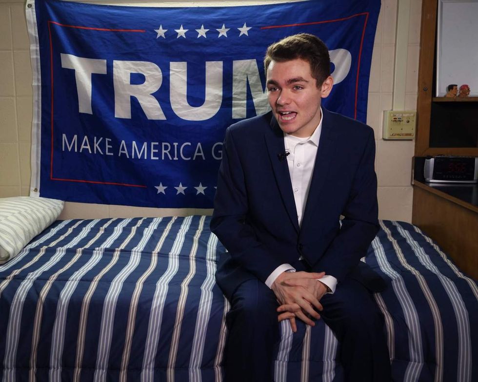 far-right influencer Nick Fuentes