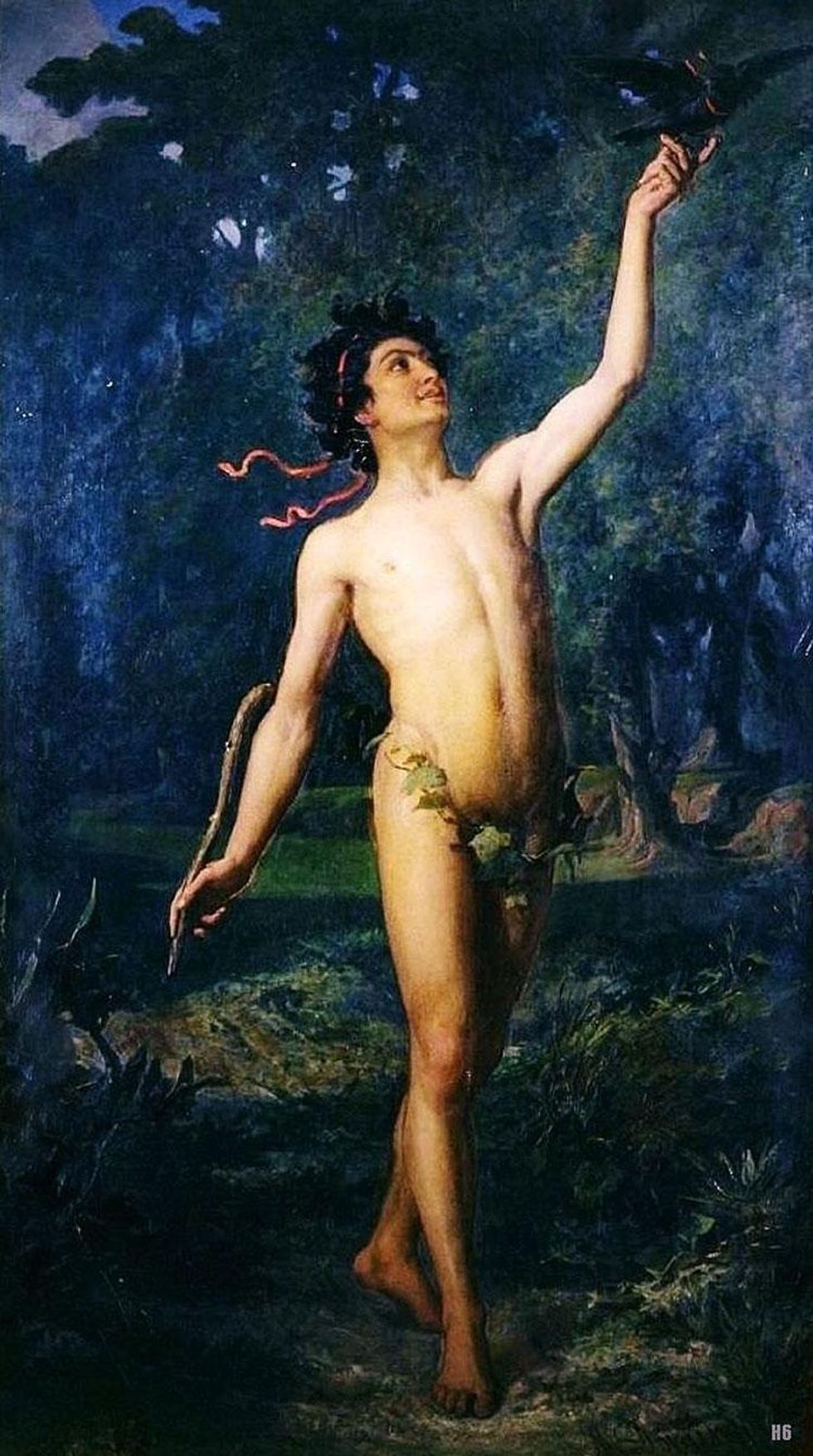 Faun. 19th.century. Manuel Dominguez. Spanish 1841-1906
