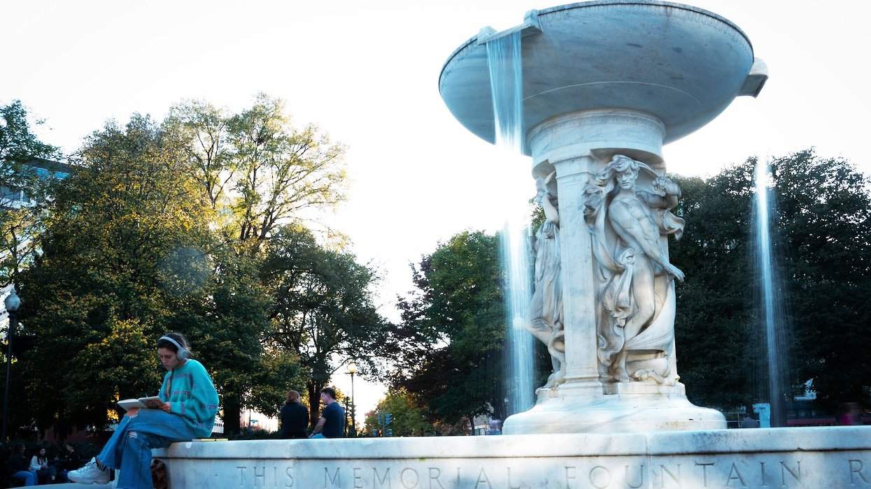 Federal government blocks off Dupont Circle in D.C.'s iconic LGBTQ+ neighborhood