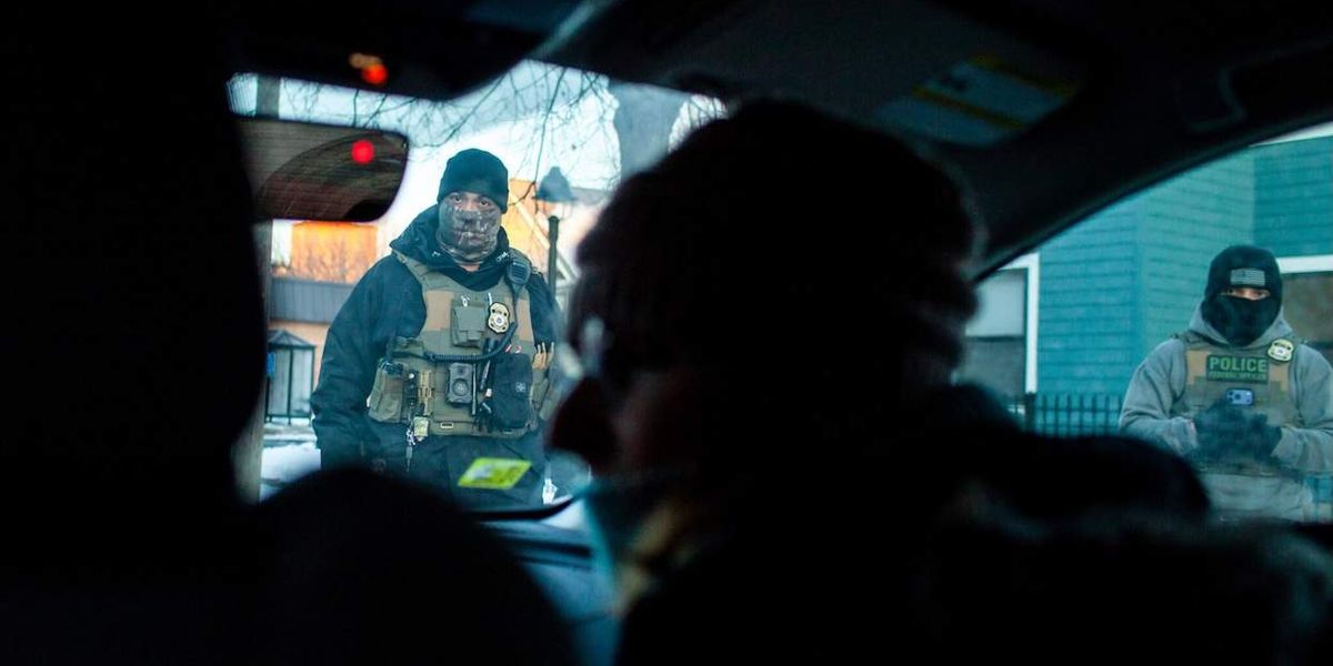 In the car with the Minneapolis community patrols working to disrupt ICE operations