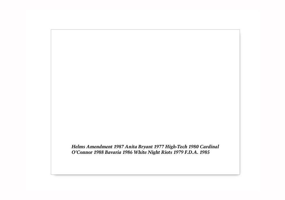 Felix Gonzalez-Torres, "Untitled", 1988 (part of extended installation) \u00a9Felix Gonzalez-Torres Courtesy of The Felix Gonzalez-Torres Foundation