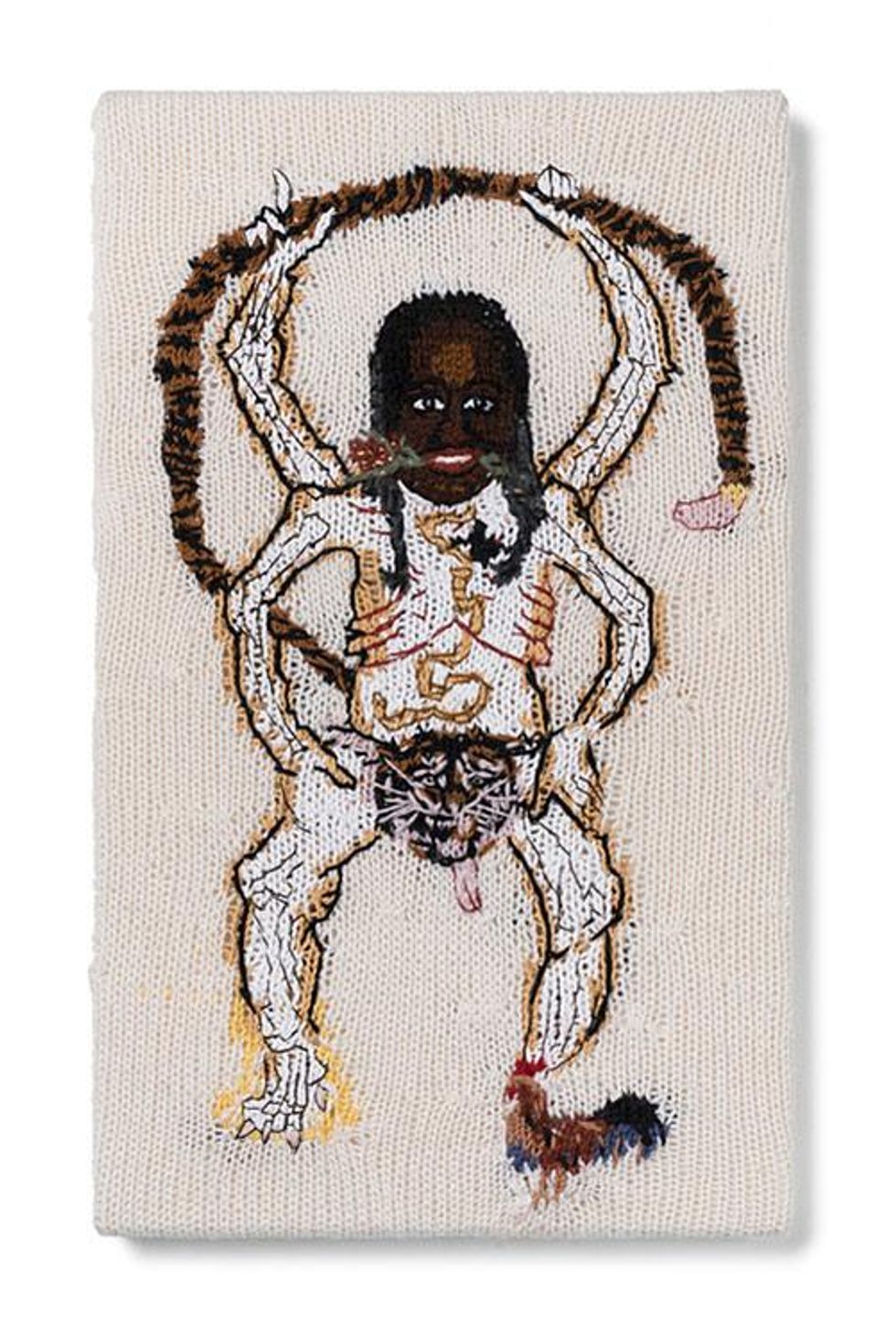 Feminist Fan #21 (Mithu Sen, Working Class Hero 1, 2007), 2016