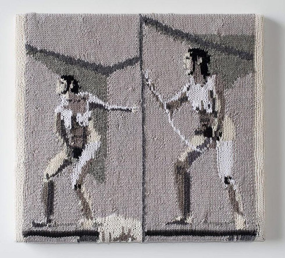 Feminist Fan #5 (Carolee Schneemann, Interior Scroll, 1975), 2015