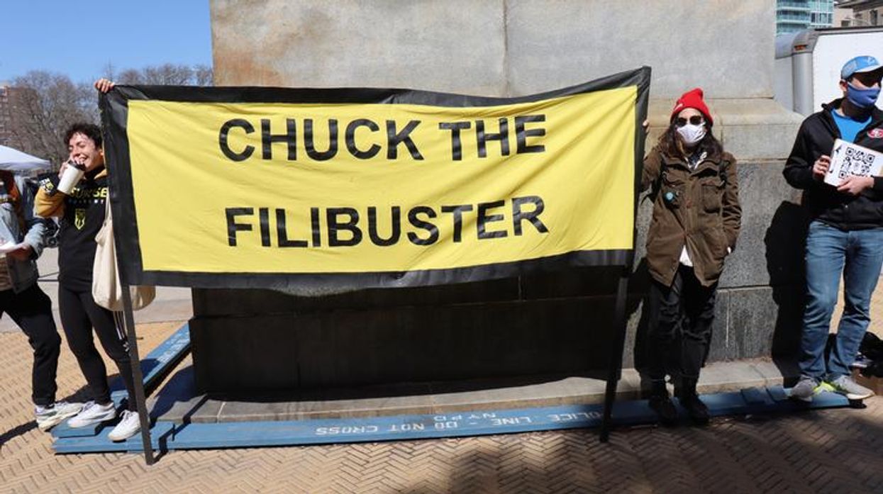 Filibuster protest