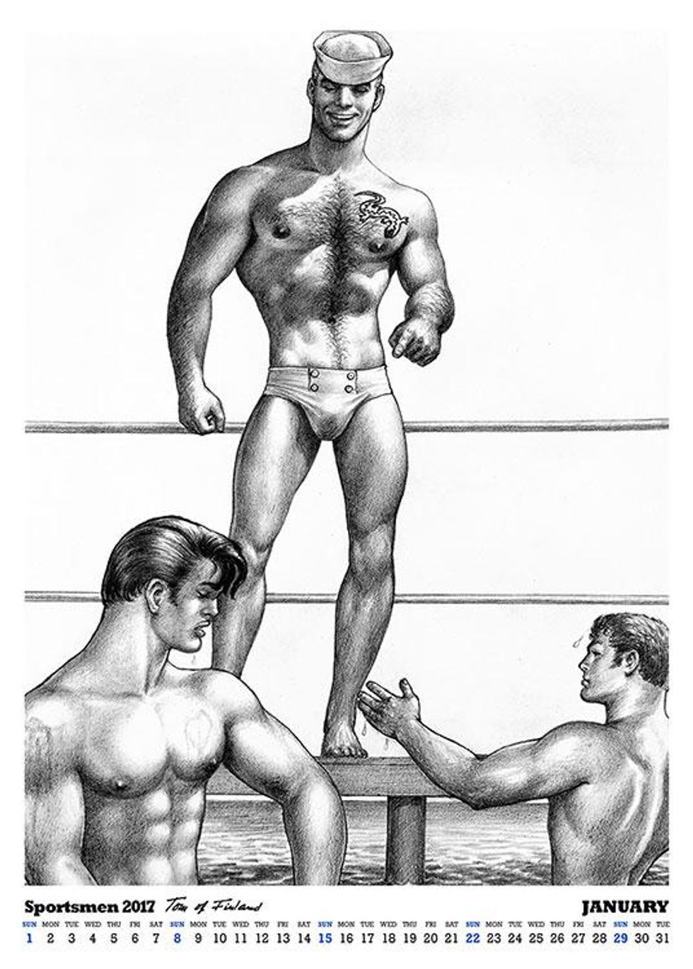 Find out more about Sportsmen by Tom of Finland 2017 below.