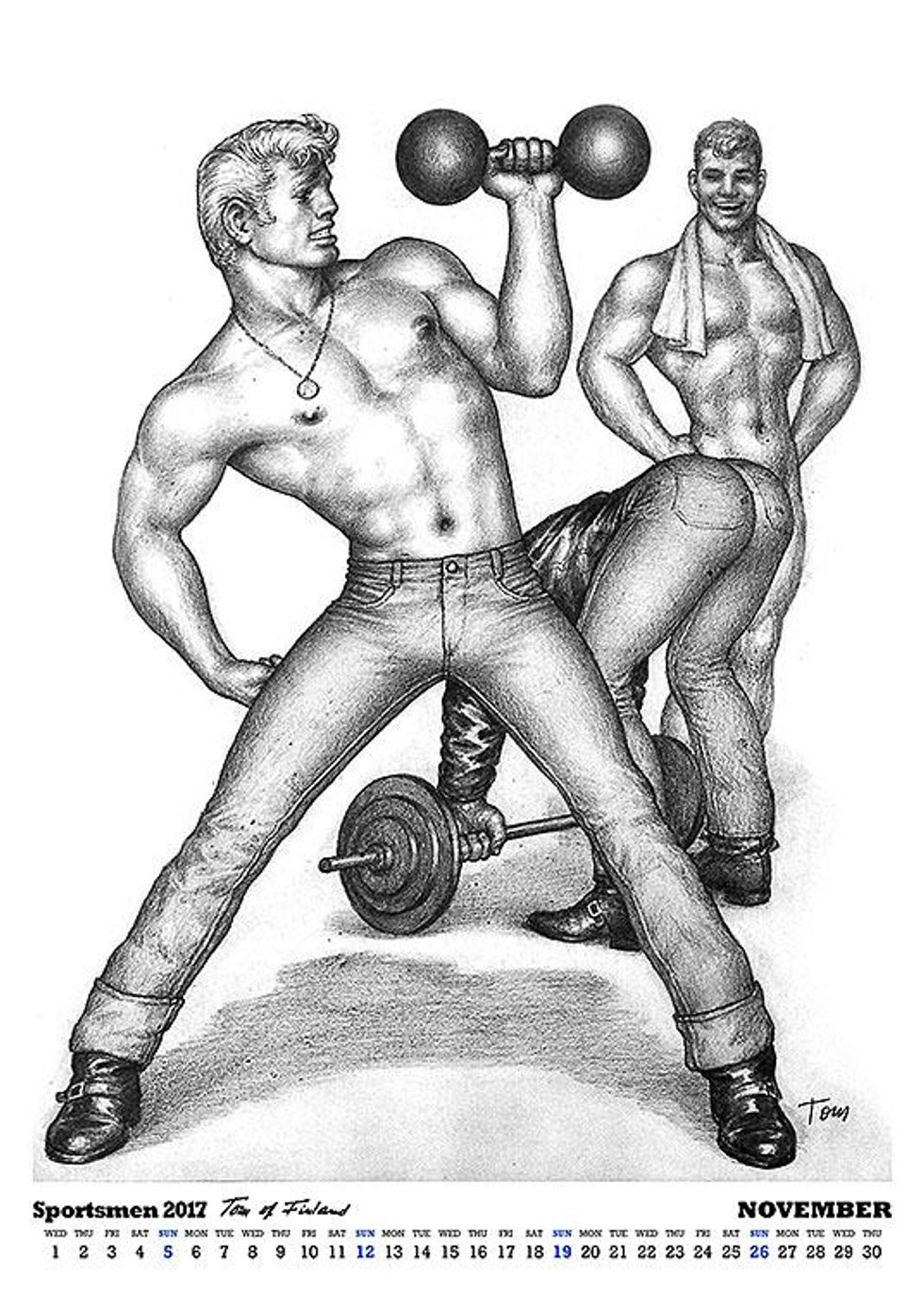 Find out more about Sportsmen by Tom of Finland 2017 below.