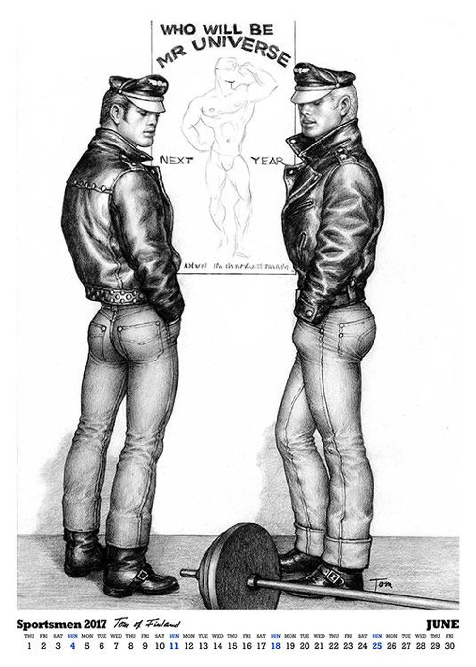 Find out more about Sportsmen by Tom of Finland 2017 below.