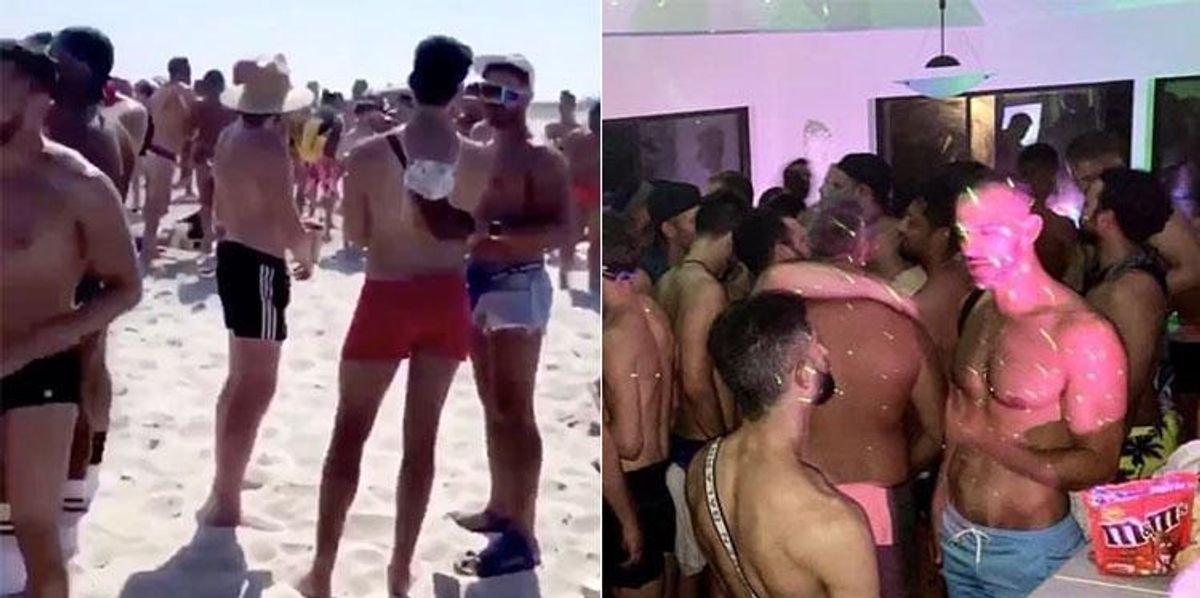 Fire Island Parties Packed With Gay Revelers Spark Outrage And Worry 