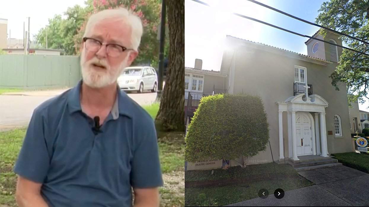 fired teacher Mark Richards New Orleans St Francis Xavier school