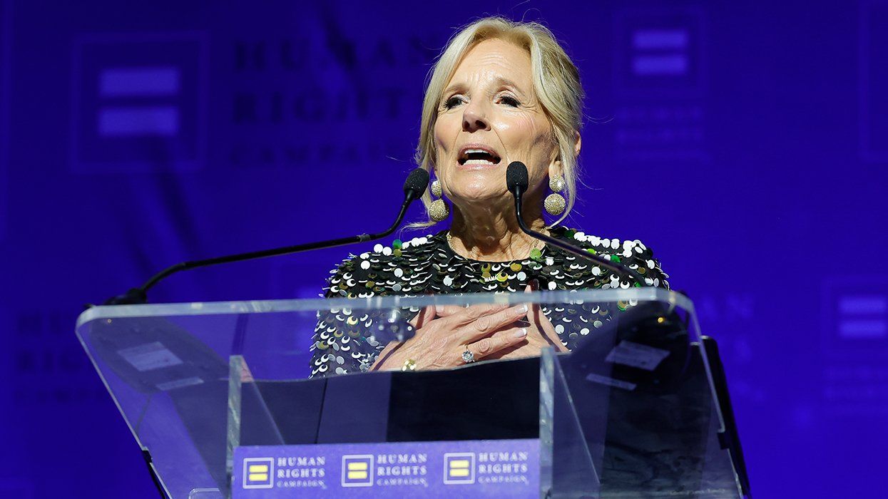 First Lady Dr Jill Biden speaks Nex Benedict death HRC Dinner speech 2024