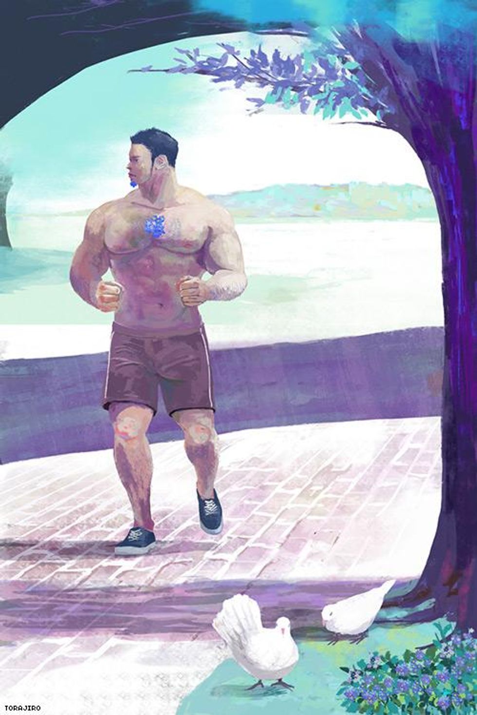 Flower On My Breast (2)