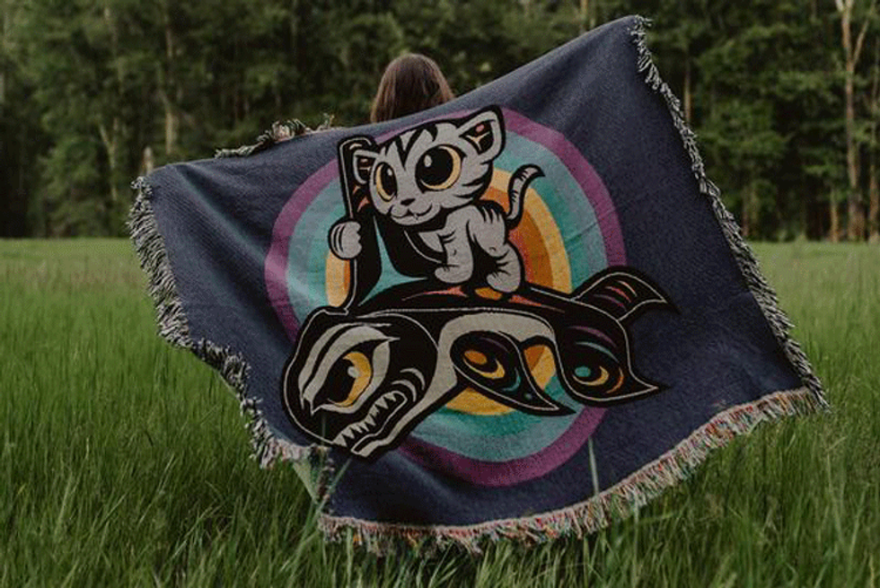 Follow Your Dreams Throw Blanket