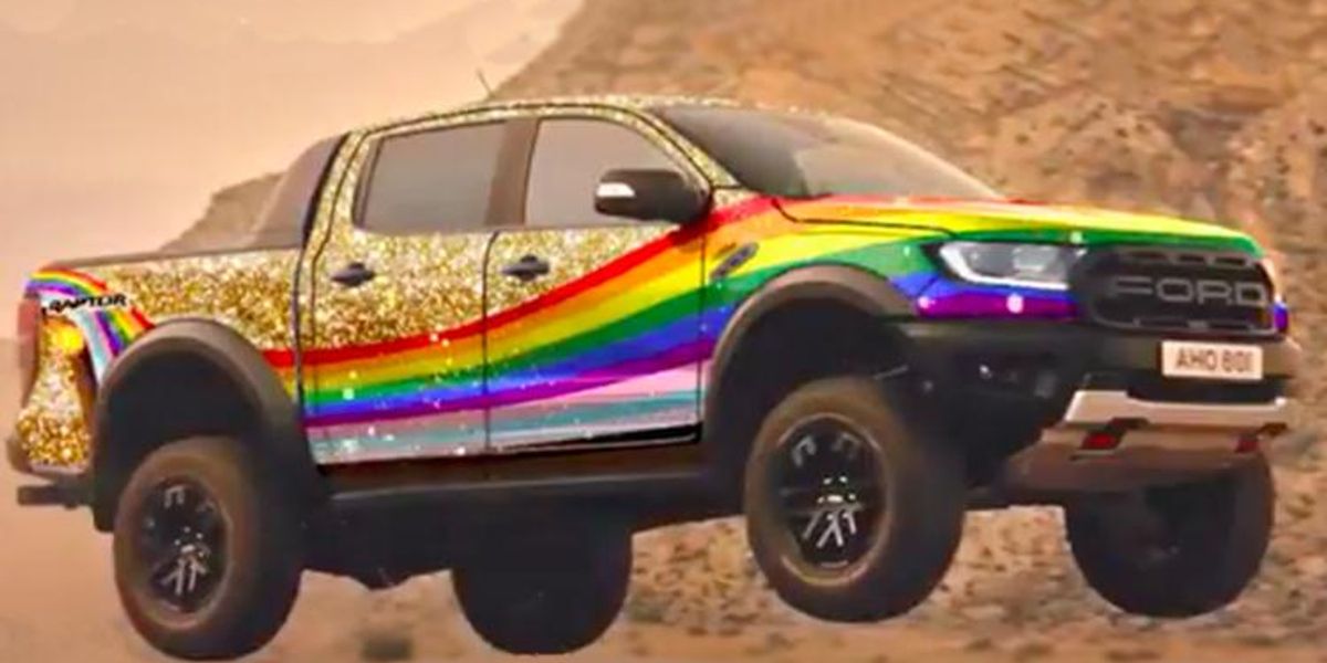 Ford Rolls Out 'Very Gay' Truck in Response to Homophobic Troll ...