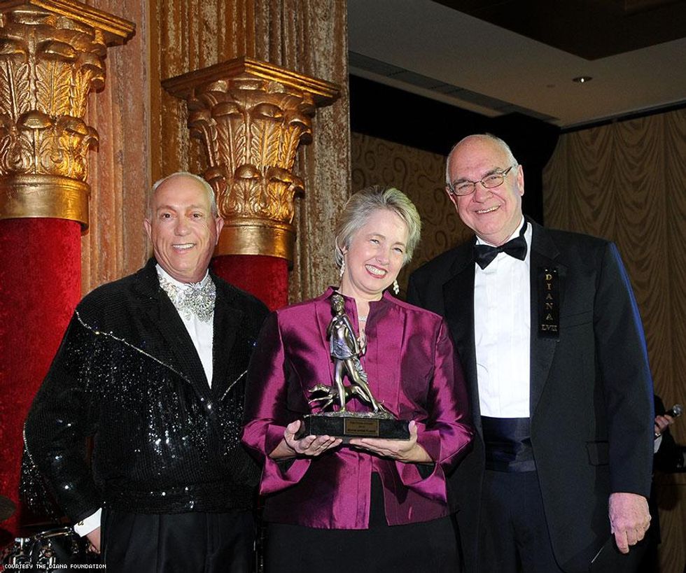 Former mayor of Houston Annise Parker was a recipient. She now heads up the Victory Fund.