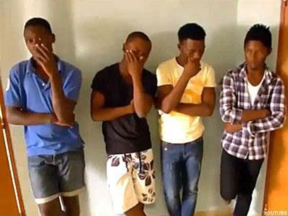 WATCH: Four Youth Arrested, Forced to Explain Gay Sex in Equatorial Guinea