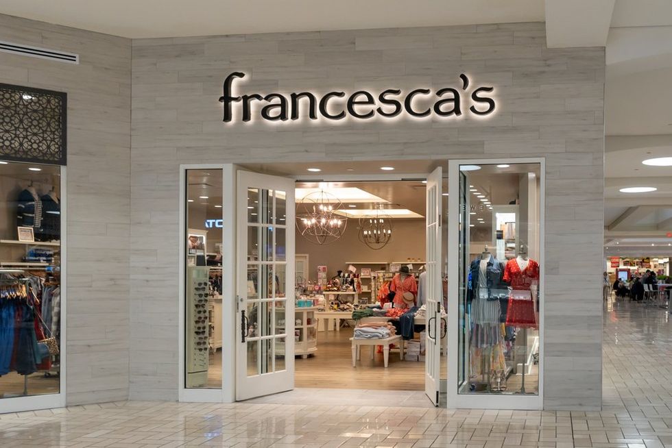 Francesca's storefront